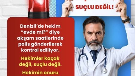 Hekim Birliği : “Hekimler Kaçak Değil, Suçlu Değil”